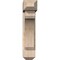 Ekena Millwork Legacy Craftsman Smooth Bracket w/ Offset Brace, Douglas Fir, 7 1/2"W x 26"D x 34"H BKT0806X26X34LEC04SDF - alternate 4
